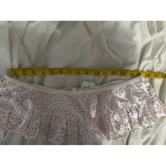 Fredericks of Hollywood NWT white corset bra AND skirt thong set XL - Picture 12 of 12